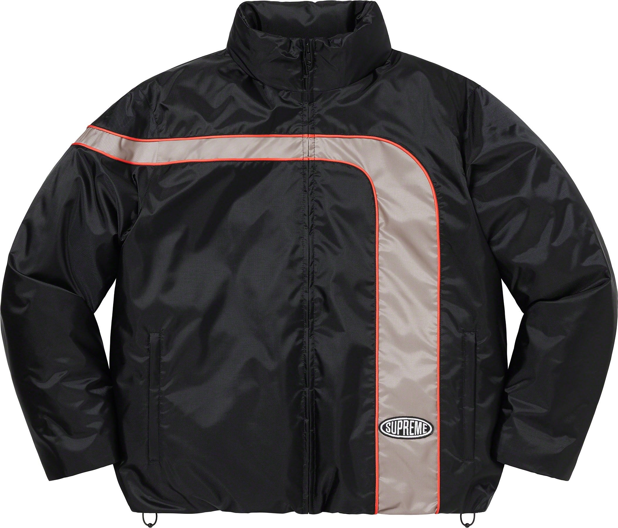 Stripe Puffer Jacket view 12